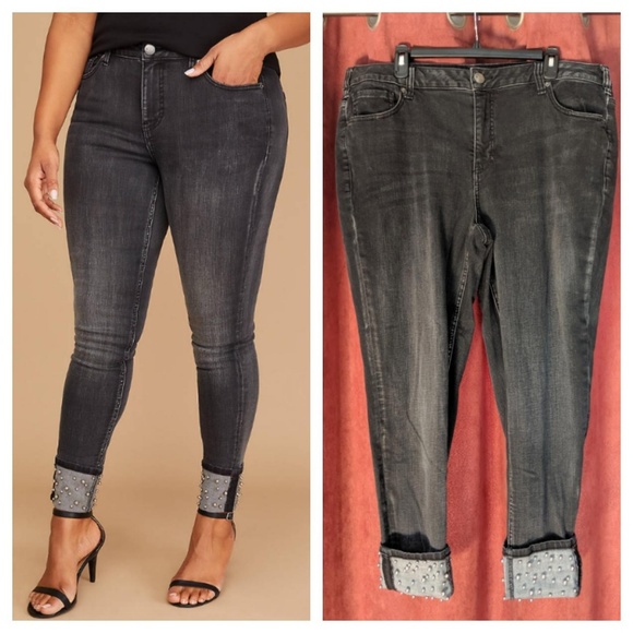 lane bryant pearl jeans